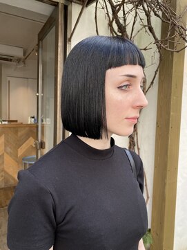 ロッソサンテ(rosso sante) ワンレンボブ