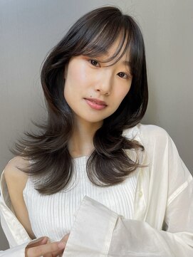 トリッカ シブヤ(TRICCA SHIBUYA) 韓国/コテ巻き/暗髪/グレージュ/艶髪/ケアカラー/スタイリング