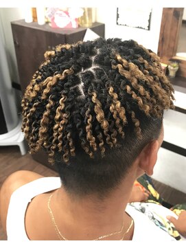 ニトロ(nitoro) スプリングドレッド　針金パーマ