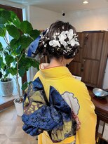 成人式、卒業式ヘアアレンジ