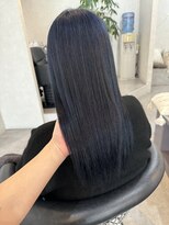 ニィ(2iee.)&nbsp;ブリーチ有/ブルーブラック☆20代30代40代50代