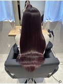 艶感最高コース！暖色カラー×髪質改善トリートメント