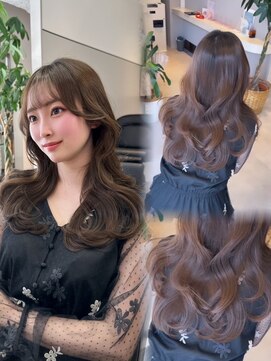 エミュ(emu) 韓国風レイヤーカットで 可愛く巻き髪◎