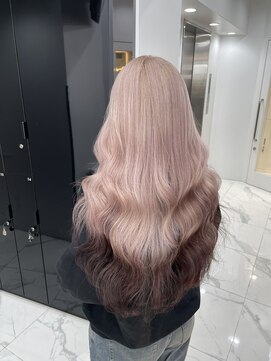 ラピス 渋谷本店(Lapis) パープルベージュ~エンドカラー