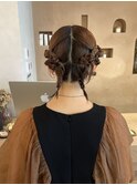 【 YUCCA 】大人可愛い/ヘアセット/結婚式/2次会セット/タイト