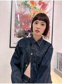 ＊オン眉×ぱっつんボブ＊