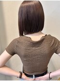 【髪質改善】柔らか縮毛矯正♪切りっぱなしショート