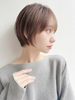 セイドット リー(Say. Ree)&nbsp;Say.外ハネボブくびれボブひし形ボブグレージュアッシュ表参道