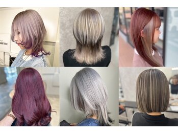 アンダーバーマッティーナ(UNDRvr mattina)の写真/ハイトーンカラーや暗髪でも透明感のあるカラーが得意☆ダメージレスにカラーを楽しむならUNDRvr mattina☆