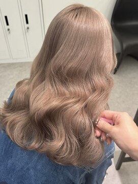 ペレ 梅田(PELE) くびれヘア/アプリコットオレンジ/夏のヘアアレンジ/梅田