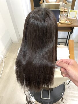 美髪専門サロン バイ マイル(美髪専門サロン by mile) 【美髪矯正】乾かすだけでサラサラの髪に