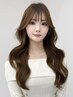 【前髪うねり改善♪】カット+前髪縮毛+バイカルテTR13500円→11000円
