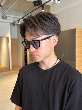 アルジャーノンシロ(ALGERNON shiro) 似合わせカット/フェザーパーマ【石川　駿之介】