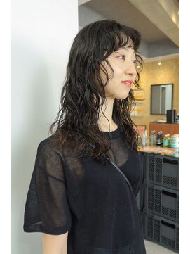 ジュール(JOULE'S) 黒髪パーマ/レイヤーパーマ/レイヤーカット/ロングパーマ/顔周り