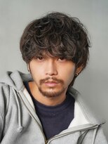 フィフス トウキョウ (fifth TOKYO) 渋谷シャドウパーマメンズカット波巻きパーマラウンドマッシュ