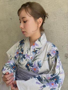 キャロルガーデンズ ボコカ 表参道(Carroll Gardens bococa) 【kacho】浴衣ヘアアレンジ