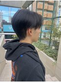 似合わせカット メンズ センターパート 刈り上げスタイル