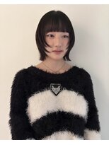 シータ(sheta)&nbsp;外はね顔まわりレイヤーボブ【表参道/青山】