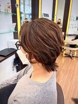 ユニックス イオンモール北戸田店(UNIX) 【セット簡単!外ハネニュアンスパーマ×ショートボブウルフ】