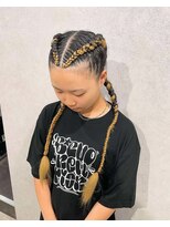 イト(ito)&nbsp;キッズダンス中学生高校生コーンロウヘアボクサーブレイズ