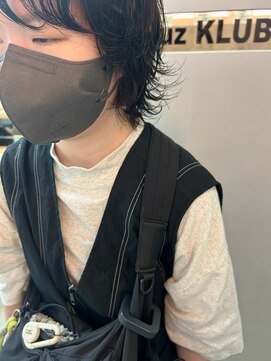 キューズ クラブ(cuz KLUB) 【cuzKLUB】ウルフレイヤー×ニュアンスパーマ◎池袋
