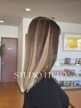 スタジオフィット(STUDIO FITTO) 逆アンブレラカラー 2026