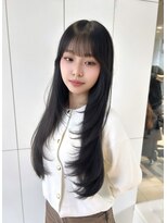 イヴ 原宿(I've)&nbsp;ダークグレージュ×ロングレイヤー◎