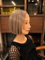 美容室カードル 新小岩店(Cadre)&nbsp;ミニボブ/ハイトーン/新小岩