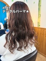 ティンカーベル(TINK‐A‐BELL)&nbsp;コテ巻き風デジタルパーマ