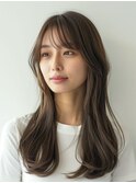 夏カラー涼しげ！ワンホンレイヤー×透明感×韓国顔周りレイヤー