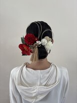 ヘア ヴァーゴ(Hair vago)&nbsp;成人式/前撮りヘアアレンジ/タイトシニヨン