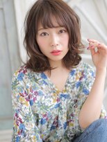 アグ ヘアー フラン 盛岡本宮店(Agu hair fran)&nbsp;MIX巻きでドライウェットなフェミニンスタイル