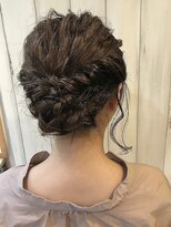 セシルヘアー 博多駅前店(Cecil hair) およばれゆるふわアップスタイル