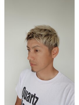 ヘアー スペース オフ(Hair Space Off) ハイトーンカラーのベリーショート