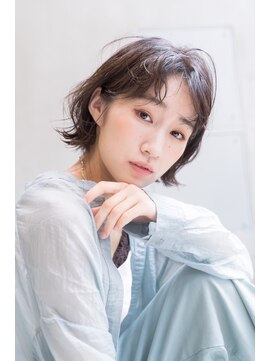 アメリ 新宿(Ameri) Ameri 大人色っぽゆるふわボブ　イルミナカラー　【新宿】