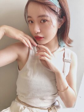 エマエコル(Emma ecole) Emma  ecole ヘルシー外ハネミディ by.Mai