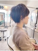 大人かわいい20代30代40代 フワッと動くレイヤーショート