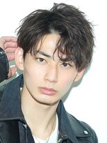 リップス 表参道店(LIPPS)&nbsp;ツーブロック前下がりマッシュ【かきあげアレンジ】