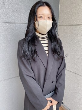 ヘアーアイストゥーレ(HAIR ICI TRE) ロング/艶感カラー/くびれヘア/グレージュ