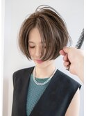 ヌーディベージュ×bob