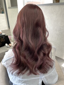 ランド 千葉(land) 髪質改善カラー　ピンクボルドー