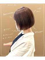 コンティロミー(CONTI ROMMY.)&nbsp;横顔も首もシルエットもキレイに見える【ボブ】