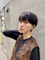 ハルキ ミナト ジャパン オオサカ(HARUKI MINATO japan OSAKA)&nbsp;40代50代小顔似合わせカットくびレイヤーエモージュ大人可愛い