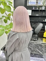 チュダック(ChuDuck)&nbsp;韓国風《ピンクベージュ》ハイトーン/ケアブリーチ/ダブルカラー