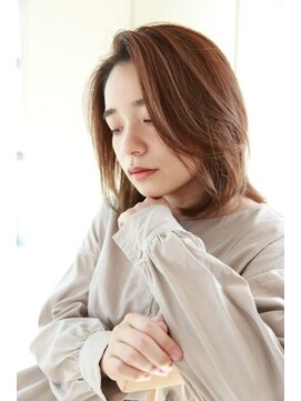 ヘアーアンドメイク エクリ 不動前店(Hair&Make equri) 顔まわりレイヤースタイル【目黒不動前】