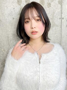 ハローバイシー 仙台(Hello by Sea) 顔周り/前髪カット×韓国風レイヤーカット×ボブ[ボブ]