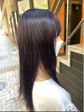 フェリア 渋谷(Feria) 【Feria 渋谷】ダブルカラー×ラベンダーアッシュ "Tsuyuki"