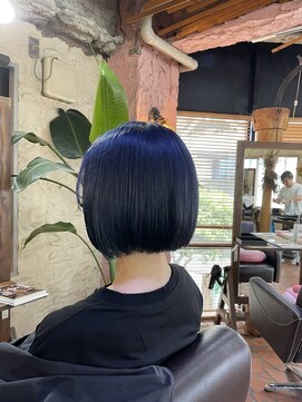 ロッソバイアルター 鎌取(ROSSO by aL-ter) 【セミディ/シアーカラー/ショートヘア】千葉香奈