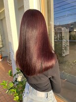 ムク 甲府(muku.)&nbsp;カシスレッド/暖色カラー/バイカルテ/髪質改善