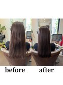 髪質改善カラーエステ